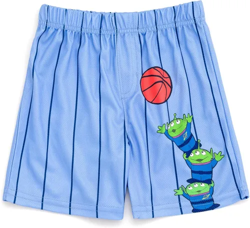 Miniatura 6 de Conjunto de playera y pantalones cortos de baloncesto para niños de Disney – Atuendo deportivo para niños pequeños y grandes (2T-10/12)