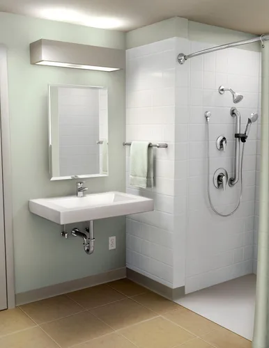 Miniatura 2 de Moen 9482 - Grifo de lavabo comercial con una manija, cromado