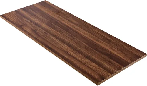Miniatura 8 de Kaboon Mesa de 36 x 24 pulgadas, escritorio sólido de una pieza para escritorio de pie sentado, escritorios dobles, escritorio en L, bricolaje, Roble
