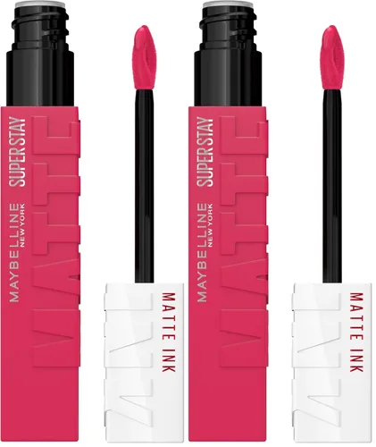 Miniatura 62 de Maybelline Super Stay Matte Ink Barra de Labios Líquida Maquillaje, Color de Alto Impacto de Larga Duración, Hasta 16H de Uso, Amazonian, Marrón 70