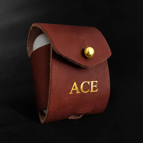 Miniatura 8 de Funda de cuero para Airpods. Soporte para cargador de Airpod personalizado. Funda de carga de cuero para Airpods 1 y 2. Regalo personalizado.