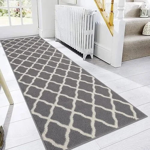 Miniatura 48 de SHACOS Alfombra de pasillo lavable de 2 x 8 pies, con parte trasera de goma antideslizante, resistente a las manchas, alfombra de cocina