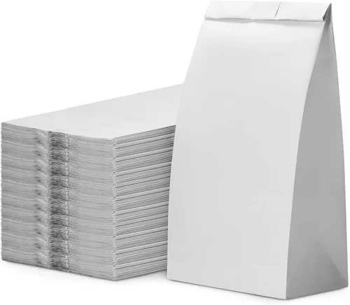Miniatura 16 de Culinware Bolsas de papel kraft – Bolsas marrones duraderas para aperitivos, almuerzo, sándwich, pasteles, palomitas de maíz, comestibles