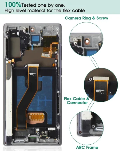Miniatura 6 de TFT para Samsung Note 10 Plus Reemplazo de pantalla LCD para Samsung Galaxy Note 10 Plus Pantalla LCD para Galaxy SM-N975F, SM-N975U LCD táctil
