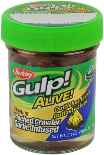 Miniatura 3 de Berkley ¡Gulp! Alive! - Cebo suave de pesca flotante, rastreador nocturno, 2 pulgadas