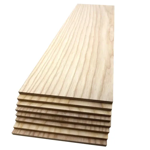 Miniatura 9 de Tablas de fresno para manualidades 1/8 x 16,5 x 38 cm (paquete de 4) Madera maciza de madera dura lista para láser