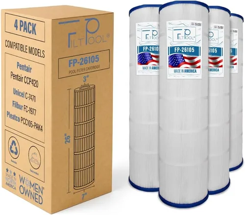 Miniatura 13 de FP-1460 - Filtro de piscina de repuesto para Pentair CCP240, R173572, PCC60, Unicel C-7469, Filbur FC-1975, Guardian 817-175-04, PLFPCC60 - Sistema