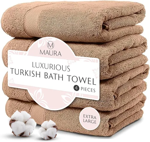 Miniatura 24 de Set de 8 piezas de toallas de baño. 2017 (Nueva colección). 2 toallas de baño, 2 toallas de mano, 4 paños. Toallas turcas calidad premium. Super