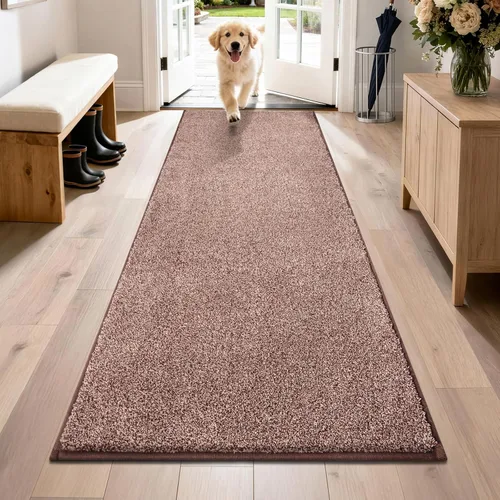 Miniatura 65 de PURRUGS Alfombra de área de fácil cuidado de 4 x 6 pies, antideslizante, lavable a máquina, tapete para puerta de perro, resistente a las manchas