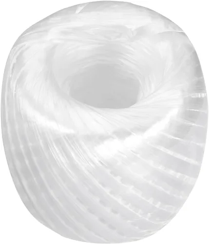 Cuerda de nailon de poliéster [para embalaje incluido en el hogar DIY] -350m/1148ft / 1Roll Plástico, Blanco