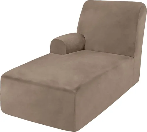 Miniatura 8 de ULTICOR Funda Adicional para Chaise (Gris Claro, Grande - Chaise Derecho)