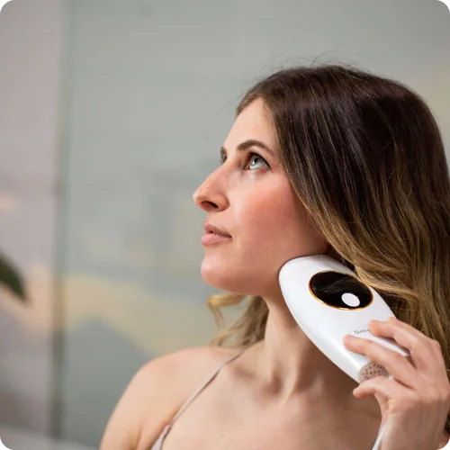 Miniatura 2 de 5minskin Auricular de depilación láser 2.0 IPL - Dispositivo de depilación para mujeres y hombres, removedor de vello facial y corporal en casa