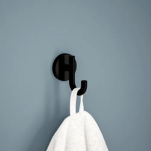 Miniatura 2 de Delta Faucet 75935-SS Trinsic – Gancho para bata, acero inoxidable Negro mate
