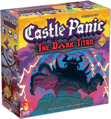 Miniatura 12 de Fireside Games Castle Panic 2ª edición Juego de mesa de estrategia familiar cooperativa con comercio de cartas Monster Defense y torres 3D