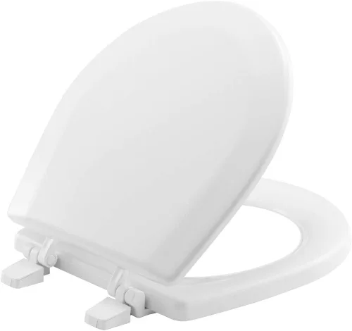 BEMIS TC50TTA MARINE - Asiento de inodoro pequeño hecho para barcos y caravanas, madera duradera, color blanco