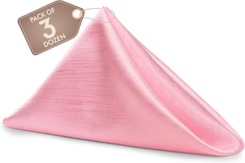 Miniatura 130 de Ultimate Textile -1 docena de servilletas reversibles Shantung Satin - Majestic - Servilletas de tela Majestic de 17 x 17 pulgadas, color marrón