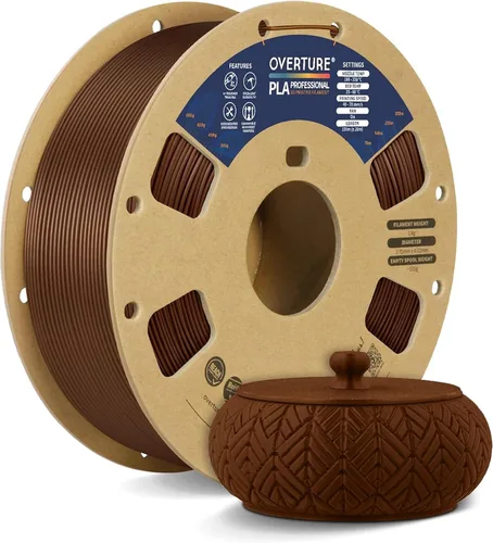 Miniatura 18 de Overture PLA Plus (PLA+) Filamento de 1/16 pulgadas, dureza mejorada con rollo PLA, con superficie de construcción 3D de 7.87 × 7.87 pulgadas, PLA