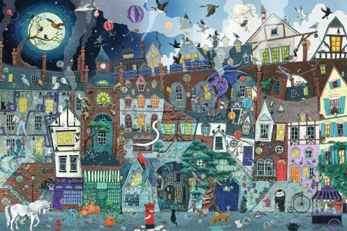 Miniatura 2 de Ravensburger - Fantasy Street - Rompecabezas de 5000 piezas - Imágenes impresionantes - Hermoso e intrincado - Feria callejera victoriana antigua