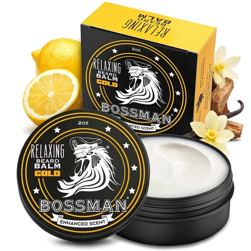 Miniatura 13 de Bálsamo relajante para barba Bossman para hombres (aroma Stagecoach) – Controla, relaja, engruesa y suaviza para el cuidado óptimo de la barba
