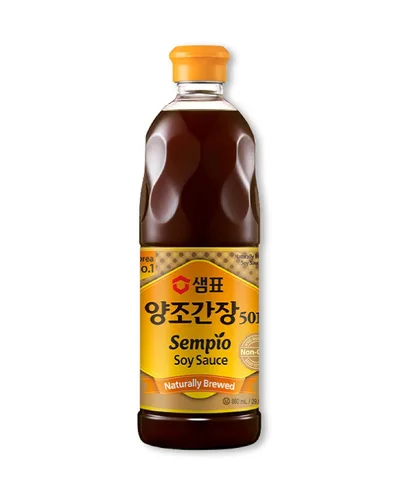 Miniatura 10 de Sempio Jin Gold - Salsa de soja F3 para salteado y estofados, mezcla de alta calidad, rico sabor a umami, fermentada naturalmente, sin gluten, sin