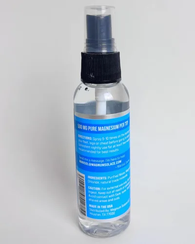Miniatura 4 de Spray de Aceite de Magnesio - Spray de Magnesio 100% Natural - 2 oz