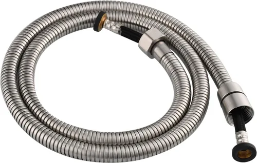 Miniatura 7 de CIENCIA Manguera de ducha RV de 4.9 ft de acero inoxidable flexible de repuesto con accesorios de latón, FHA018