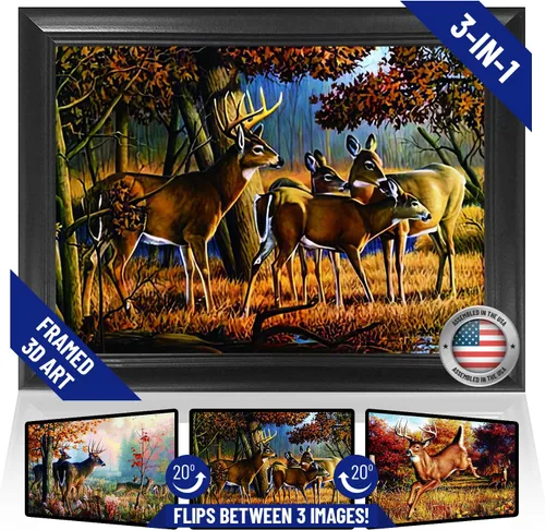 Miniatura 37 de Póster 3D de león, tigre y lobo con lengua hacia fuera 11.8 x 15.7 pulgadas Pósteres e imágenes de animales salvajes Regalos de recuerdos