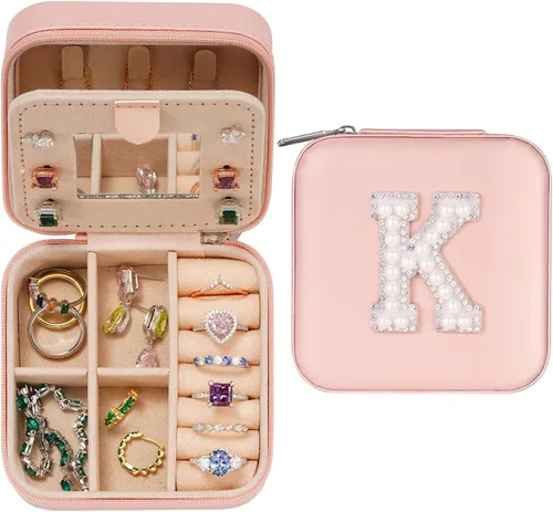 Parima Regalos para el día de la madre para mamá, joyero de viaje, regalos personalizados para mujeres y niñas, joyero de viaje, regalos del día de