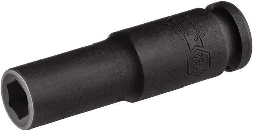 Miniatura 10 de Jetech Enchufe de impacto profundo de 3/8 de pulgada de 1/2 pulgada, acero de aleación de molibdeno cromado tratado térmicamente, diseño de 6