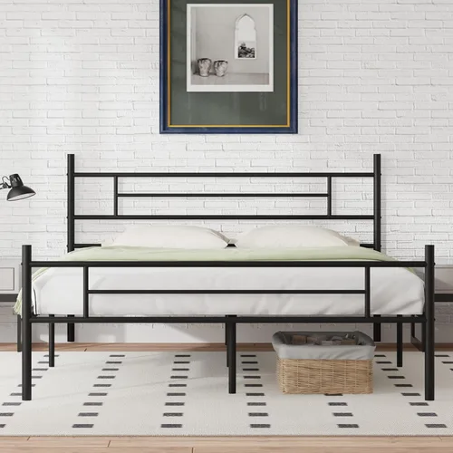 Miniatura 18 de Novilla - Base de cama individual con cabecero y estribo, base de cama de plataforma metálica de 14 pulgadas, almacenamiento debajo de la cama