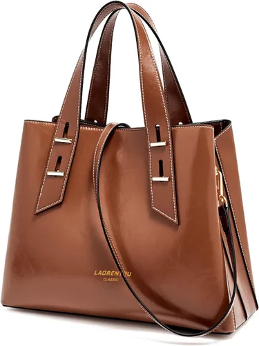 Miniatura 18 de LAORENTOU Monederos de cuero de vaca y bolso pequeño para mujer, bolso de mano para mujer, bolso de hombro para el día de la madre Designer