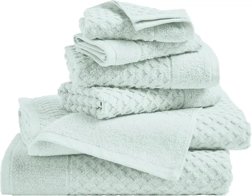 Miniatura 22 de Great Bay Home - Toallas de mano 100% algodón blanco, 6 toallas de baño suaves para manos, altamente absorbentes y de secado rápido, colección