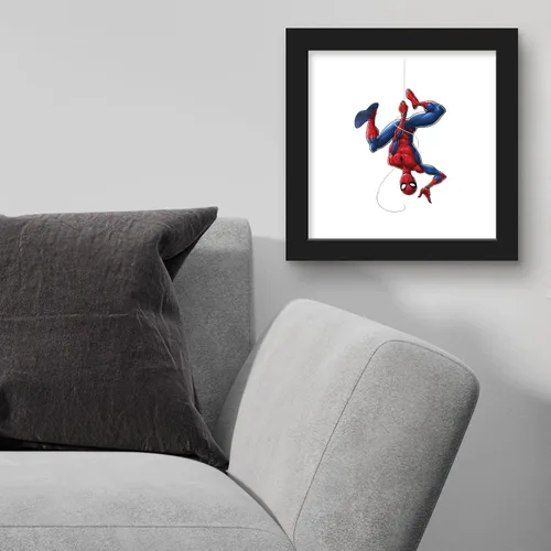 Miniatura 4 de Trends International Gallery Pops Marvel Comics Spider-Man - Póster de pared para colgar, 12 x 12 pulgadas, versión enmarcada en negro Versión