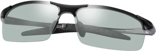 Miniatura 8 de YIMI Gafas de sol deportivas polarizadas fotocrómicas para hombre, ciclismo, pesca, conducción, protección UV, gafas antirreflejos 8003 Azul
