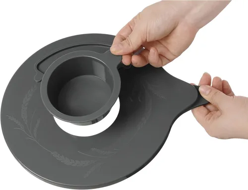Miniatura 7 de Lawenme KitchenAid K5GB - Cubierta para cuenco de vidrio para batidora de 5 cuartos de galón con cabezal inclinable, protector contra salpicaduras