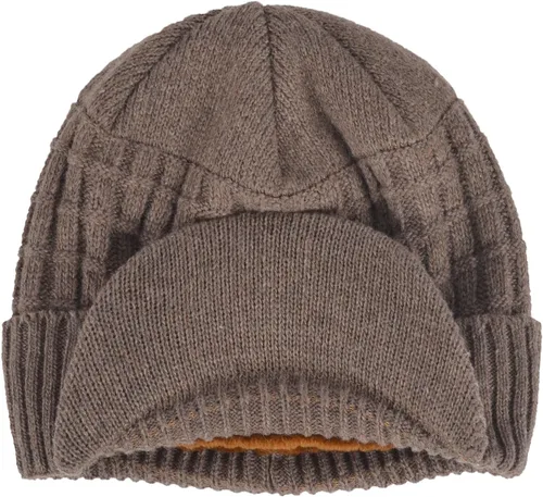 Miniatura 45 de Janey&Rubbins Gorro de punto diario con orejeras con forro polar y calavera