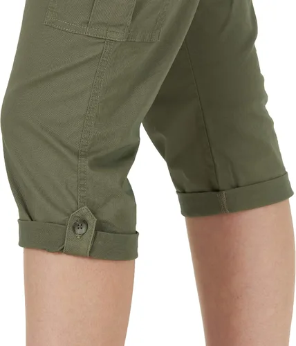 Miniatura 6 de Lee Pantalón capri tipo cargo de tiro medio flexible para mujer