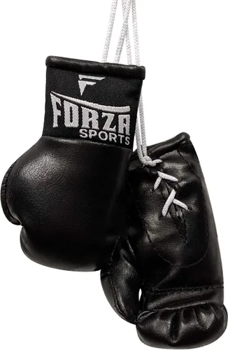 Forza Sports Mini guantes de boxeo con cordones de 3.5 pulgadas, diseño realista y detalle de guante de entrenamiento en miniatura que se ve genial