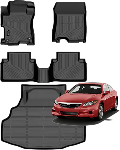 Miniatura 19 de Juego completo de tapetes de auto para todo tipo de clima, revestimiento automotriz para piso y maletero