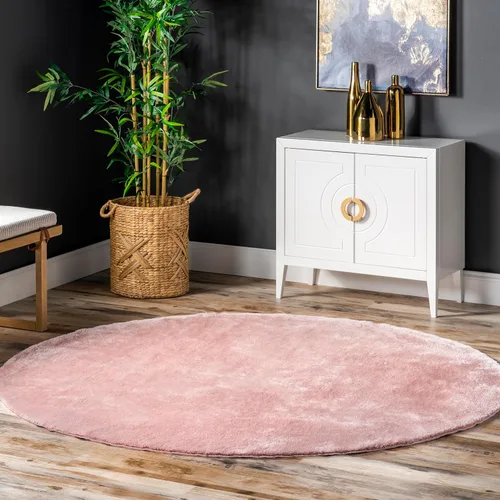 Miniatura 29 de nuLOOM Alfombra de Área de Felpa Acogedora de 5' x 8', Lavable a Máquina, Antideslizante, Alfombra Shag Suave y Esponjosa para Sala de Estar, Crema