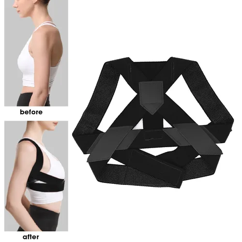 Miniatura 2 de ViaGasaFamido Back Straightener Posture Corrector, High Elasticity Shaping Posture Corrector Posture Improvement for Back Straightener (M)