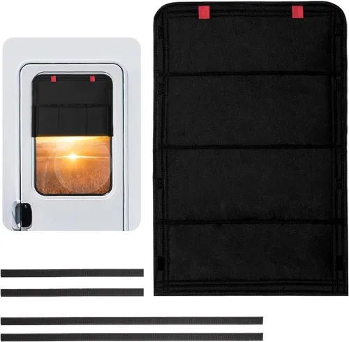 Miniatura 7 de Magnetic RV Vent Cover - 16.25 x 16.25 Inch Foldable Magnet RV Blackout Window Shade Sun Cover with UV Protection and Waterproofing, Comes with