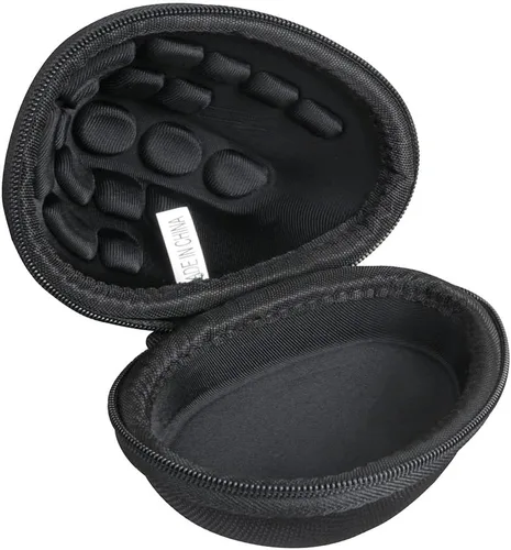 Miniatura 3 de Funda de viaje rígida Hermitshell para ratón vertical ergonómico Logitech Lift (Negro, Funda para ratón para diestros)