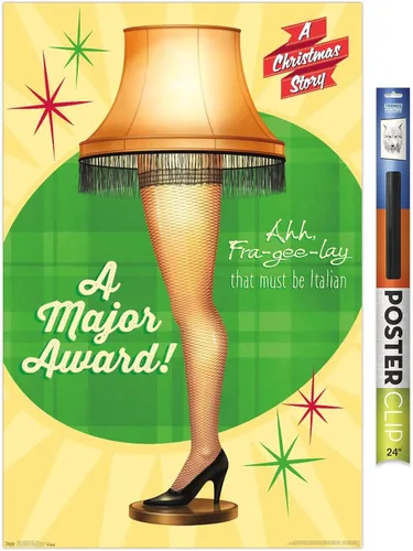 Miniatura 11 de Trends International A Christmas Story - Póster de pared de lámpara, 22.37 x 34.00 pulgadas, versión premium sin marco