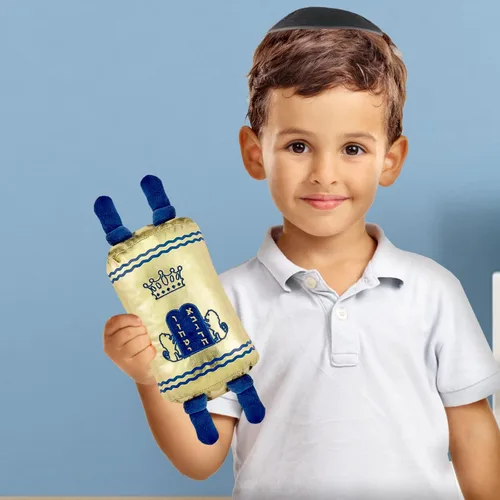 Miniatura 3 de Rite Lite Juguete de Torá de peluche suave mediano de 12 pulgadas de alto, regalos de Shabat, Shabbos, regalos judíos hebreos para niños, recuerdos