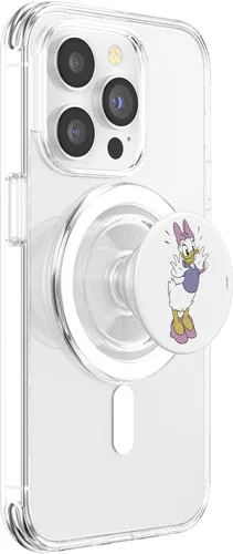 Miniatura 3 de Disney Mickey y sus amigos Daisy Duck Surprised Retrato PopSockets MagSafe PopGrip para iPhone