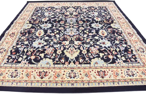 Miniatura 90 de Unique Loom Colección Sialk Hill - Alfombra de área Washington (3 pies 3 pulgadas x 5 pies 3 pulgadas, rectángulo, burdeos/crema)