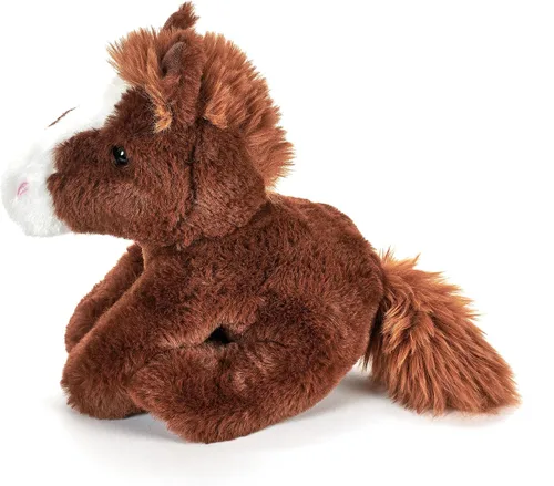 Miniatura 3 de The Petting Zoo - Peluche de caballo flácido, juguete de peluche para niños, animales salvajes Wild Onez, juguete de peluche de caballo 8 pulgadas
