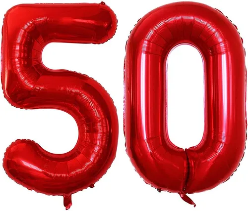 Miniatura 183 de Goer, conjunto de globos de papel aluminio para decoraciones de cumpleaños, globos de las letras de feliz cumpleaños y de números Oro