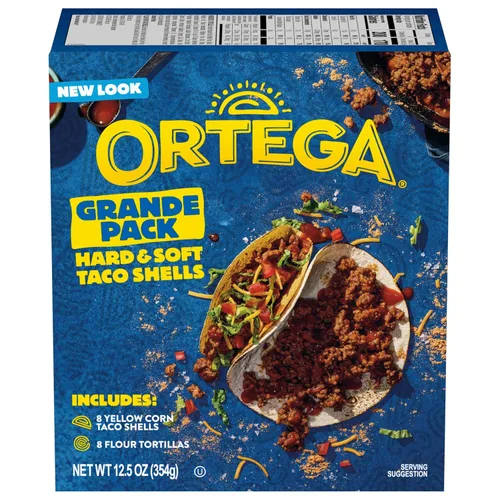 Miniatura 20 de Ortega Conchas de taco, maíz azul, 10